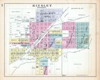 Kinsley, Kansas State Atlas 1887